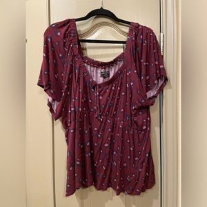 Lane Bryant Leopard Top Size 18-20 NWOT